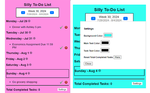Silly To-Do List screenshot 1