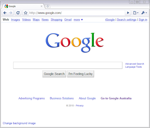 Silver default theme screenshot 1
