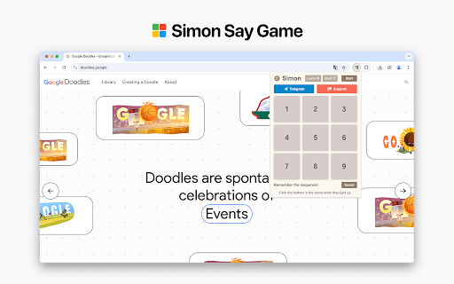 Simon Says Game screenshot 1