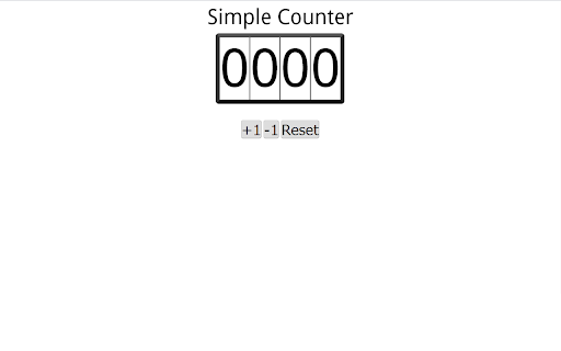 Simple Counter screenshot 1