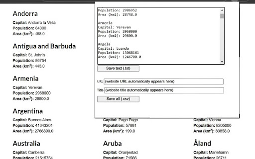 Simple Text Scraper screenshot 1