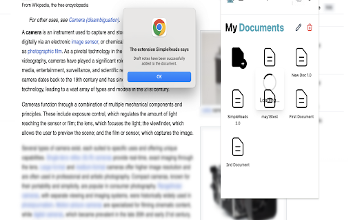 SimpleReads screenshot 1