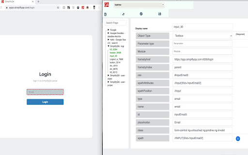 SimplifyQA IDE screenshot 1