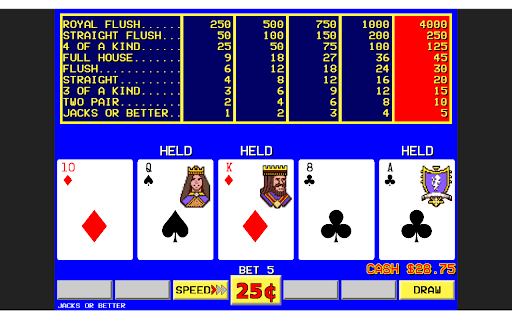 Sin City Video Poker screenshot 1