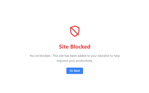 Site Blocker screenshot 1