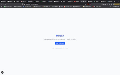 Site Specific Search Shortcut screenshot 1