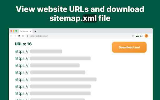 Sitemap Generator screenshot 1