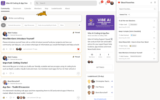 Skool Favorites - Bookmark Manager screenshot 1