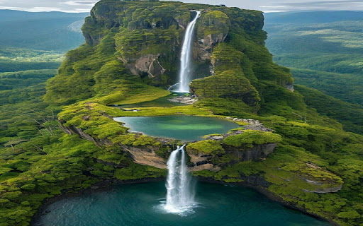 Sky Falls wallpaper screenshot 1