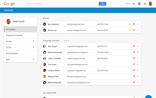 Skywave Contacts Refresher screenshot 1