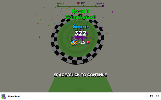 Slime Road Game - Conquer colorful, slime-filled challenges! screenshot 1