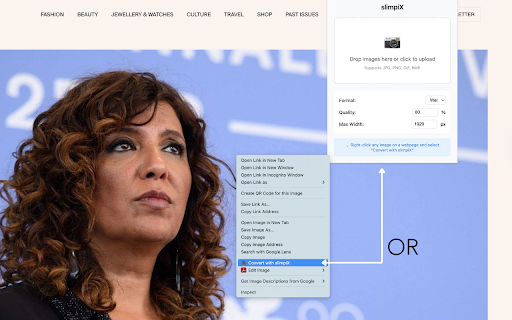 slimpiX - Image Optimizer screenshot 1