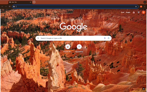 Small forest and red rocks screenshot 1