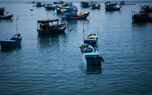 Small green boats screenshot 1