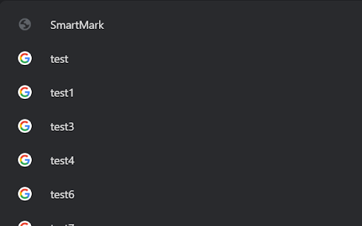 Smart Bookmark Companion extension screenshot 1