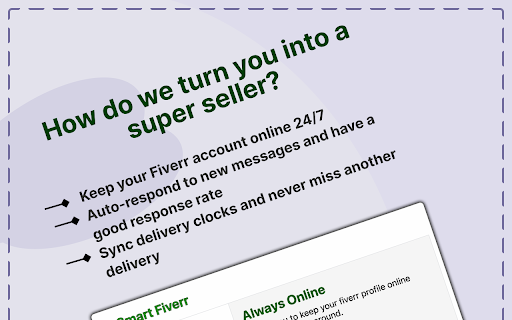 Smart Fiverr: Improve your fiverr seller account screenshot 1