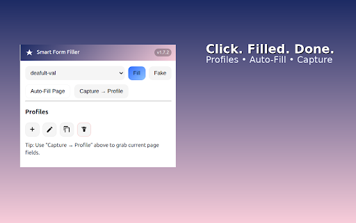 Smart Form Filler screenshot 1