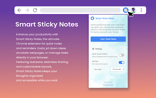 Smart Sticky Notes screenshot 1