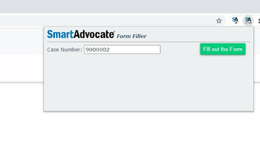 SmartAdvocate Form Filler screenshot 1