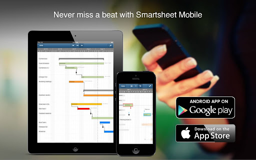 Smartsheet Chrome App screenshot 1