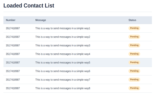 SMS SENDER MEX screenshot 1