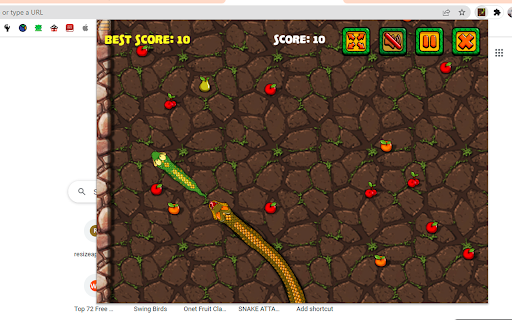 Snake Attack Game screenshot 1