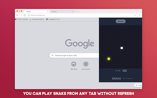 Snake Game Offline on Google Chrome screenshot 1