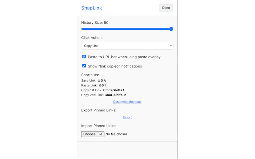 SnapLink screenshot 1