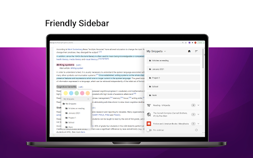 Snippet Highlighter - Web & PDF screenshot 1