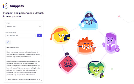 Snippets screenshot 1