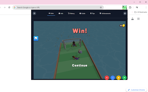 Soccer Dash Game screenshot 1