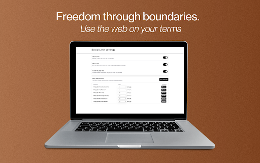 Social Limit screenshot 1