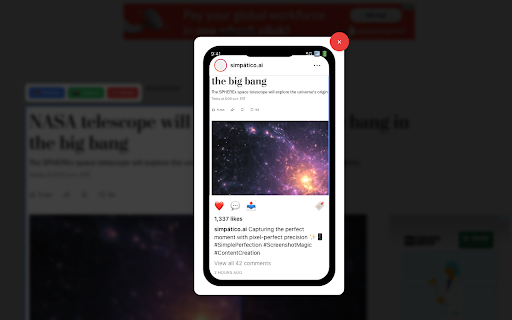 Social Media Screenshot screenshot 1