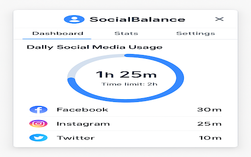 SocialBalance screenshot 1