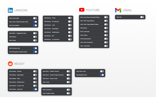 SocialFocus: Hide Distractions screenshot 1