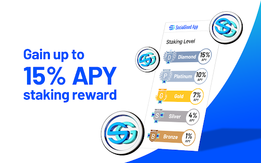 SocialGood: Get SG crypto free screenshot 1