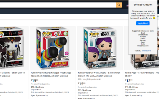 Sold By Amazon screenshot 1