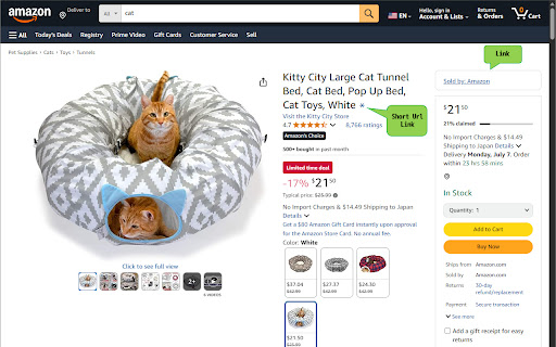 Sold by Amazon screenshot 1