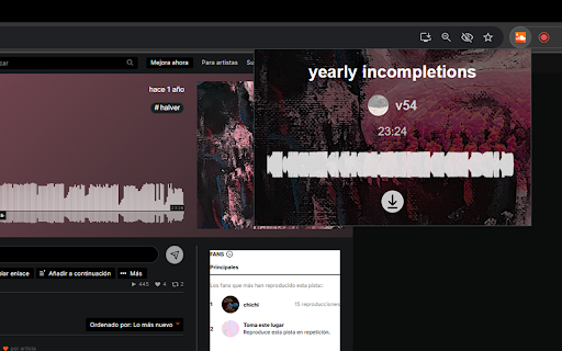 SoundCloud Track Downloader screenshot 1