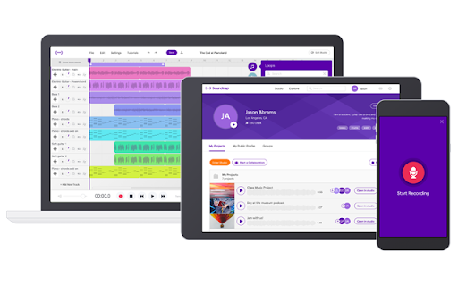 Soundtrap - Make Music Online screenshot 1