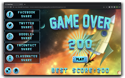 Space Purge - HTML5 Game screenshot 1