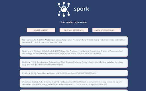 Spark screenshot 1