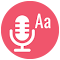 Speech to text logo