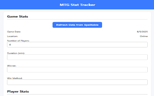SpellTable MTG Commander Tracker screenshot 1