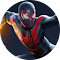 Spider Man Miles Morales Wallpaper logo