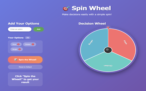 Spin Wheel - Decision Maker screenshot 1
