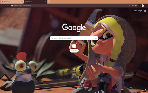 Splatoon 3 Browser Theme screenshot 1