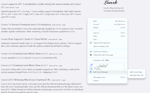 Split Screen Manager screenshot 1