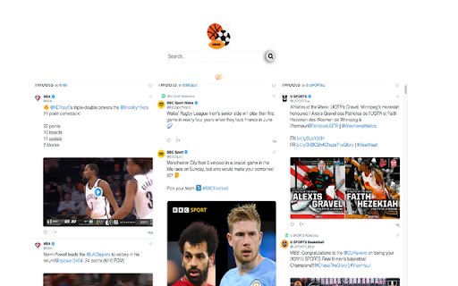 Sports Social Feed screenshot 1