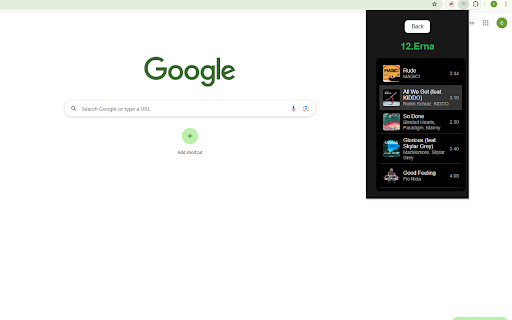 Spotify player - Easy access to your music screenshot 1